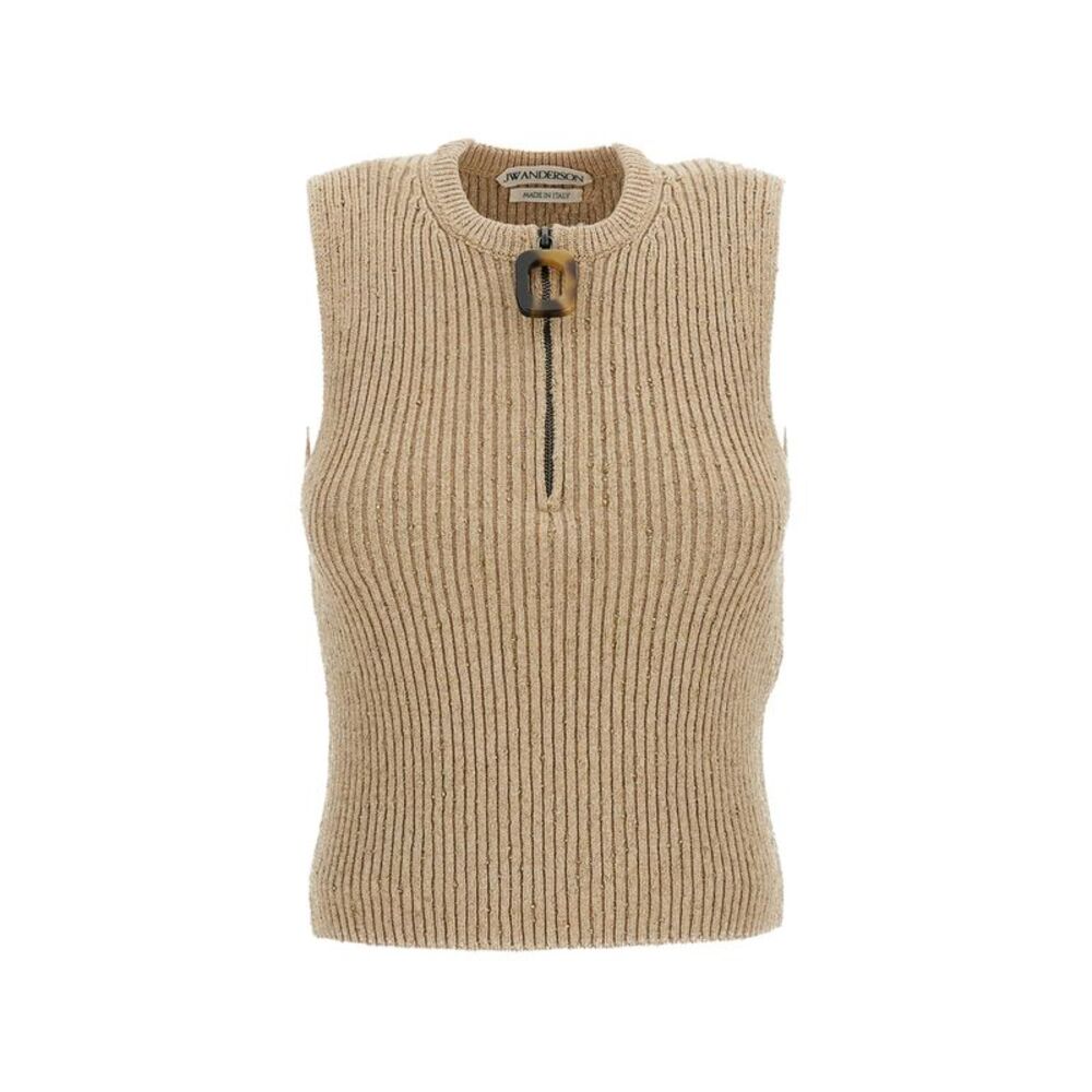 Jw Anderson Neutrals Tops - Vests & Tank Tops Women